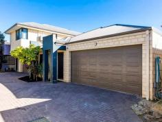 9B Ilumba Way Nollamara WA 6061 Superbly located spacious THREE bedroom TWO bathroom villa in a small complex of only three. Modern well-appointed kitchen with plenty of storage, dishwasher and gas hotplate. Large light filled lounge room opens onto a generous private courtyard idea for outdoor entertaining. security alarm, reticulation to front garden and double lock up garage. This gorgeous villa is located next to a park and is close to Perth CBD, Osborne Park shopping strip, schools and Dog Swamp Shopping Centre.