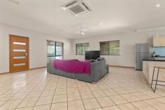 11 Bowerbird Loop Djugun WA 6725 $599,000 Positioned just five minutes' drive from both China Town & Cable Beach, and within easy walking proximity to Roebuck Primary School and beautiful Cygnet Park, this incredibly spacious three-bedroom home ticks a lot of boxes. A long concrete driveway with additional parking to the side, manicured front landscaping and a single covered carport are excellent introductions to the home and promote a welcoming street appeal. With two wrap-around verandas and extended eaves protecting the home from heat, respite is also offered in the form of a resort-style swimming pool in the backyard. Ceiling fans and split-system air conditioning also promote comfort throughout the abode. An open-plan design showcases the enormous living room, modern down lights and ceramic floor tiles. Large sliding windows invite natural light and cool evening breezes, with timber Venetian blinds ensuring privacy. Two 1200mm wide sliding glass doors are protected by security screens and lead out to a covered entertaining area which looks out across an in-ground swimming pool which is framed by lush palms and rock gardens. The entertainer's kitchen is characterised by a large L-shaped breakfast island boasting light-oak cabinetry and a contemporary 40mm speckled black stone counter top. Storage is abundant, and the main benches are framed by a sky-blue glass splashback. Avid home chefs will adore the 600mm integrated cooking appliances that are adorned by a partially-concealed gourmet rangehood. Three well-sized bedrooms enjoy ample built-in storage with the main bedroom showing off a sizeable walk-in robe and private ensuite. Both bathrooms in the home are well-appointed with contrasting ornate wall and floor tiles, opaque glass screens, generous vanity units and a tiled hob bathtub to the main for the kids. Adding to the convenience of the locale, a short drive will take you to the centre of Broome and all the popular amenities, such as shops, dining and cafe precincts.