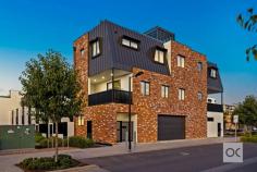 15 Third Street Bowden SA 5007 $950,000 - $990,000 Vibrant, urban chic lifestyle in popular community hub. Commanding corner location overlooking beautiful park. Brand new, striking 3-level townhouse, 6-star energy rating and double glazing. Position perfect, steps to the mecca of activity on offer at Plant 4, including a brilliant choice of popular eateries, shops & an IGA supermarket. Enjoy the vibe of a true ‘community feel’, cycle or walk into the city, tram, walk over to Prospect Road, North Adelaide & the Entertainment Centre on Port Road. From the moment you arrive, there is instant WOW with the soaring height of this spectacular architectural masterpiece, built by the Centina Group. Easy living with direct access into the home via an automatically-controlled panel-lift door to the double garage & entry through to the tiled foyer. The showroom style garage provides a tilt-up clothesline, bike store & solar system (1.65 kw PV system). Guest entry is via a secure front, fully enclosed gate to the tiled-floor portico. Ground Floor: Step into the light-bright foyer, lined with practical & stylish grey floor tiles and providing a cleverly positioned computer nook with overhead window. The well-designed laundry offers a wide preparation bench with stainless steel trough & provision for a front loader & dryer. There is a guest w.c off the laundry. Stylish 2-tone ‘commercial style’ loop carpet softens the staircases to both levels. First Floor: Enter the superb, open plan hub of living, combining the gourmet kitchen, dining & lounge areas, sliding door to side terrace, inviting views over the gorgeous park – ideal spot to enjoy alfresco dining. Cook up a storm & entertain in style with the well-equipped kitchen. Eye-catching 2-tone cabinetry, matt ‘sand tone’ tiled splashbacks, polished stone benchtop/4-person island bench & feature smoky-glass pendant lighting. The kitchen appliances on offer include a Smeg stainless steel gas cooktop, underbench oven, recessed rangehood & dishwasher. Second Floor: Excellent accommodation with 3 double bedrooms, all fitted with mirrored sliding robes. The indulgent master offers a sparkling en-suite & the main bathroom is central to bedrooms 2 & 3, displaying the same chic décor as that of the en-suite. The gallery hall includes extensive 8-door linen storage. Third Level: Step into the magnificent rooftop entertaining terrace, featuring an arbour, low box hedging & clear glass balustrade – perfect for parties, long lazy lunches & evening dining, capturing stunning views over to the city, hills & to the west. Enjoy relaxing on an outdoor lounge on sunny days, even through the winter – with perfect northern orientation.