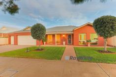 802 Sandilong Avenue Irymple VIC 3498 $749,000 - $823,000 Principal & Elite Sales Agent at Ray White Mildura Damian Portaro is proud to welcome you to a life of comfort at this stunning 912 sqm block in one of Irymple's best locations, crafted by Wayne Mayne Homes. Stepping inside, you'll be greeted by nine-foot ceilings and a separate second living room at the front that perfectly introduces the home's entertaining capacity. The heart of daily living and entertaining is the spacious open-plan kitchen and living area, equipped with natural gas appliances and a walk-in pantry that will please the enthusiastic cook. On offer are four bedrooms, including a master with a walk-in robe and ensuite. Inside are ducted gas heating and evaporative cooling systems that offer comfort all year round. But the real showstopper is the outdoor entertainment area with an inground heated saltwater pool, automatic sprinklers and a 12x5m shed that has partially been converted into an insulated rumpus/granny flat with split system heating and cooling, plus bathroom. With a four-car garage, you'll have plenty of space for all your vehicles.