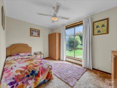 63 Ready St Rutherglen VIC 3685 $475,000 This well built and fastidiously maintained, (4) four bedroom family home, sitting on a fully fenced 1107m2 block is an amazing opportunity for the first home buyer or investor alike. Area 1107m2 (Approx.) Location Situated in the historic wine-growing town of Rutherglen in North-East Victoria, 10 minutes from the Murray River, 46 km from Albury and 42km from Wangaratta. Residence This home with its big windows, central under floor heating, ceiling fans, evaporative cooling and split system air conditioning is a very pleasant and comfortable place to spend time. At the centre of the home is a wonderful retro kitchen, with breakfast bar, dining area, lounge and sliding glass door out onto the covered alfresco area. To the front of the home is a second large living area with wall-to-wall carpet and views to the street. There are (4) four bedrooms, (3) three with built in robes, all with large windows for natural light and to catch a summer breeze. The bedrooms are serviced by a freshly renovated (2) two-way family bathroom. Garden & Surrounds Outside the yard is neat and tidy with beautiful established garden, green lawns, raised vegetable garden beds and citrus trees. Shedding Featuring a fantastic 5.4m x 7.6m lock up garage/workshop with concrete floor and power. Single carport off the side of the house. Even under cover shelter for the tinny. Access to garage/workshop down the side of house.