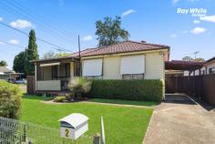 2 Derby Street Blacktown NSW 2148 $730,000 Mahendra Lamsal from Ray White Blacktown is pleased to present this ideally positioned 556 sqm corner-block property within walking distance of Blacktown train station, close to schools and shops. This well-presented three-bedroom home offers plenty of features such as an office room, studio, separate living & dining, and a covered deck (refer to floor plan). Given the location, features, and proximity this property is ideal for first-home buyers and investors. Property Features: - 3 spacious bedrooms with timbered flooring & blinds; - Split system air-conditioning; - Internal laundry, bathtub, and showerhead; - Electric kitchen with range-hood - Separate lounge, and dining room flowing through to covered deck; - Additional room for home office and one extra toilet outside; - Lockup garage converted to sleepout or kids retreat; - Freshly painted interior, featuring high ceilings with mounted fans; - 3 covered carport and car spaces, colourbond fencing, garden shed, solar panels, and more. - Close to Blacktown train station, shops, and school.