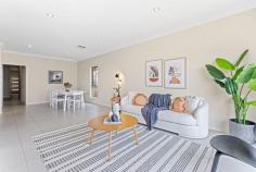 Unit 2/55 Fifth Ave Ascot Park SA 5043 $625,000 to $675,000 Tucked away in a most private position among an attractive 2010-built group this courtyard home will tick all the boxes for an easy-care investment or low-maintenance live-in. Three carpeted bedrooms include a front master, catching beautiful morning light and complete with ensuite bathroom and walk-in robe. Bedrooms two and three are serviced by a central main bathroom with inset bath, shower and convenient separate w/c. Large format tiles line a surprisingly spacious open plan living and dining space, overlooked by a brilliant U-shaped kitchen. A gas cooktop with rangehood, dishwasher, subway tile splashback and plenty of storage offers everything the modern home cook needs, all with a lovely alfresco outlook. Easily accessible via sliding doors, you'll find the entertaining space under the main roof the perfect place for entertaining or unwinding, with a ceiling fan and ideal north-westerly aspect. A neat strip of lawn out the back alongside an uncovered paved patio will be welcome additions for furry friends or young explorers. We also love: - Ducted reverse cycle air conditioning - Bedrooms 2 & 3 with built-in robes + north-facing windows - Freestanding northern side - Linen storage - Garage with internal + side access & extra off-street parking space - Separate laundry - Roller Shutters to Bedroom windows An easy stroll to the popular Omnivore Café, you'll also find bus and train transport within walking distance. Ascot Park Primary School, Castle Plaza and Westfield Marion Shopping Centres, local shops, reserves and the Edwardstown Oval are all close by, with the CBD less than a 10km commute.