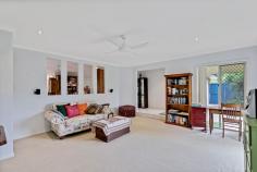 3 Tia Cl Palmwoods QLD 4555 Neatly tucked away at the end of a cul-de-sac and sitting on almost 1/4 acre is this low set and very private brick home. Featuring an expansive floor plan this 3 bedroom, 2 bathroom home will surprise. On entering the home you will instantly appreciate the open space with a large lounge room to your left and a huge combined living and dining area in front and both with air conditioning. The kitchen offers plenty of bench and cupboard space and the breakfast bar is an added bonus. The undercover patio offers fantastic outside living with the ability to close off with roll down screens making it perfect for all year round use. The well thought out floor plan has good separation between the master bedroom and the other 2 bedrooms. The air conditioned master sits at one end of the home and has its own walk-in robe and large ensuite with dual basins and oversized shower. The other 2 bedrooms are of good size and have built-ins and ceiling fans. The home also features plenty of storage options, good sized main bathroom with bath and a separate toilet. The laundry features full length bench and has direct access to the outside. The property is fully fenced, with garden shed well established gardens and limited lawns to maintain. A double lock up garage and longer driveway offers plenty of off street parking. With quick access to many schools, Palmwoods town centre, train station and the local bowls club and highway access under 10 mins and beaches only 20 mins, this home is conveniently located to suit all your needs. Brick Home Solar and solar hot water Security screens A/C Multiple living areas Master with ensuite and WIR Garden shed Private setting Double lock up