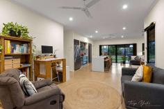 31 Dunnart Crescent Djugun WA 6725 $849,000 Beautifully positioned in family-friendly, community-focused Roebuck Estate, you'll find this spacious and stunning 4 bed, 2 bath home designed with the modern family in mind. Family-sized and feature-packed, the home delivers a modern, low-maintenance lifestyle and a seamless blend of indoor and outdoor living, perfect for the Broome way of life. From the outside, if the lush manicured lawns and mature tropical gardens don't grab your attention, the space and storage certainly will. The large double carport has room for two vehicles with plenty of additional parking available for a boat, trailer or caravan, and gated side access to the rear. Beautifully crafted and expertly executed, the home boasts spacious and stylish open-plan living and dining areas with light, bright paintwork, and abundant natural light thanks to louvre windows. The big open kitchen is guaranteed to impress, boasting feature glass splashbacks, stainless steel appliances, walk-in pantry and floating island breakfast bar with stone benchtops. Other stunning features include the gorgeous main bathroom with separate shower and bath, separate W/C, separate laundry with built-in cabinetry, feature ceiling fans, timber window blinds, plenty of storage and more. The home itself has 4 large bedrooms, all with built-in robes, air-con and ceiling fans, including the stunning Master, which boasts dual built-in robes and private ensuite Maximising indoor/outdoor living, glass sliding doors from the kitchen/living area open onto the expansive outdoor alfresco area with an outdoor sink, ideal for entertaining. The fully shaded below-ground pool is sure to be a family favourite, while the Mandi bathroom is perfect for a post-swim shower or for limiting inside access when entertaining guests. The beautifully manicured tropical gardens continue out the back with plenty of lush green grass for the kids and pets to play and a large storeroom with rollerdoor access, perfect for your tools and toys. Located in a quiet street and close to parks, shops and schools, you'll be hard pressed to find a better home and lifestyle package for your family.
