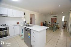 17 Valley View Dr Biloela QLD 4715 $300,000 Located in the prime residential area of Valley View Drive, this attractive home may be just the one you have been looking for to start your investment portfolio. This is a brick exterior single story four-bedroom home. The master bedroom has an ensuite and a separate walk-in robe and all other bedrooms have built in wardrobes. The home features air conditioning in the living area and main bedroom as well as ceiling fans throughout. The L-shaped kitchen with gas cook-top and dishwasher includes a breakfast bar with a double sink room divider to the dining space and a large walk-in pantry. The lounge is separated from the living area making it a nice quiet spot to relax. A double lock up garage has an internal access door. The undercover entertainment patio opens to the back yard with parkland at the rear. This property makes for an excellent investment currently earning $390 p/w with long term tenants in place who are happy to stay on.
