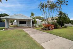 39 INVESTIGATOR STREET ANDERGROVE QLD 4740 $349,000 This lovely, neat & well-maintained property will be perfectly suited to a downsizing couple ready to retire, a first home buyer looking for a stepping-stone property, or a savvy investor looking for a wise acquisition - this property is bursting with potential. Some tasteful renovations have increased both the aesthetics and functionality of the home with a large, modern kitchen & a floor-to-ceiling tiled bathroom. The welcoming streetscape offers a double-open carport leading to the tiled front patio. Step inside to a vast open plan, fully tiled lounge, kitchen, and dining area with a large capacity split system air conditioner plus the flow of fresh air from the front windows and door to the sliding glass doors located in the dining room at the rear of this large, open space. The beautiful kitchen contains copious cabinets and drawers for storage, including a pantry cupboard, a large fridge cavity, and easy-clean laminated benchtops with tiled splashbacks. Existing appliances include the electric oven, stovetop, and range hood. Step through the sliding doors into a large covered and tiled outdoor entertaining area that runs the entire length of the house & boasts a lovely view of the greenhouse area & large, fully fenced backyard. Leading from the kitchen is the large, tiled laundry with plenty of space for appliances, including perhaps a second fridge. A real bonus to this home is the large air-conditioned rumpus room that was originally the garage but could be converted to present an array of possible functions, from a home office to a rumpus room or even a media room. The two bedrooms are carpeted, one with air conditioning and a built-in robe and ceiling fan. The second bedroom receives refreshing cross-flow ventilation thanks to the two large screened windows. The bathroom has been tastefully renovated with floor-to-ceiling tiles, a walk-in shower, single vanity, and a shaving cabinet. For privacy, there is a separate toilet. Space to park vehicles won't be a problem as the double carport is located at the front of the home but also allows side access directly to the two-bay shed that is powered and fully lockable.