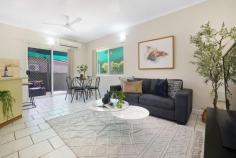 2/144 Ryland Road Rapid Creek NT 0810 $525,000 Delivering low maintenance living within an enviable lifestyle location, this townhouse is just moments from the foreshore, offering easy access to gorgeous parklands, walking paths, and of course, the beach. Laid out over two well-planned levels, the home features open-plan living, a tidy kitchen and bathroom, three generous bedrooms, and a paved wraparound courtyard perfect for alfresco dining and entertaining. Neat townhouse set within small complex of four in highly desirable setting Split-level layout accented by neutral tones, with tiles to common areas and carpet in bedrooms Bright open-plan living expands through lower level, flooded with natural light Kitchen features oven and stovetop, breakfast bar and ample storage Wraparound patio protected by shade sail, complete with easy-care greenery and fishpond Laundry and enclosed WC conveniently located on lower level Oversized master features walk-in robe, built-in vanity and private balcony Two additional bedrooms, each with built-in robe, private balcony to third bedroom Single carport with adjoining lockup storage, side gate parking for caravan or boat Year-round comfort provided by split-system AC and ceiling fans Set back from the road and screened by lush hedging, this neatly presented townhouse creates a private, peaceful retreat in a prized end-of-unit position, within easy reach of the best of Nightcliff. Entering the home, you feel instantly welcomed into its open-plan living space, where abundant natural light works with neutral tones and crisp white tiles to create a space you will be happy to spend time in. Off to one side, a tidy kitchen shows off ample storage within a spacious footprint, which could be updated to add value should you wish. From here, sliding glass doors lead out to a paved wraparound patio, where there is plenty of space for relaxing, dining and entertaining, sheltered by a large shade sail. Extremely easy to maintain, this fully fenced outdoor space features some established landscaping and a fishpond at one side, adjoining a flow-on paved area, which could be used for outdoor entertaining, or to accommodate a caravan or boat, thanks to handy side gate access. Back inside, take note of the lower level laundry and enclosed WC, before taking the feature open timber staircase to the upper level. Flooded with natural light, the huge master features a wall of windows used to access its private balcony, further complemented by plush carpet, a walk-in robe and built-in vanity. Two further robed bedrooms also feature on this level, with another private balcony to the third bedroom. Featuring a shower-over-bath and separate WC, the bathroom is centrally located on this level for use by all three bedrooms. Completing the property is a single covered carport with internal access and adjoining lockup storage. More on location? There are two bus stops at the front of the property, and it's just moments to Nightcliff's various attractions, including dining, markets, schools, tennis courts and the swimming pool.