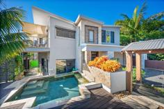 14A Christmas Bush Avenue Nelson Bay NSW 2315 Positioned in one of Port Stephens most highly coveted streets and located approx. 100m to the pristine shores of Dutchman's Beach, this prestigious residence delivers the perfect fusion of grand proportion and luxurious appointments to form an enviable lifestyle. The setting is serene - secure automatic gates open to reveal tastefully landscaped grounds with a divine blend of easy-care plants, lush greenery and stone accents, creating your own tranquil escape. Take advantage of those hot summer afternoons and take a dip in your plunge pool after a walk along the waterfront. Internally, the home is a breath taking blend of coastal elegance and contemporary luxury. Filled with distinct charm, the versatile floor plan cascades over three levels and creates sweeping open spaces where you can enjoy the exclusivity of this prime address. A masterpiece of indoor and outdoor living, each feature of the home is more enticing than the last, an array of louvered windows and glass sliding doors drench the rich timber floors and accentuate the space on the upper level. A striking sunlit deck overlooks the stunning blue vistas and adjoins the indoor dining space to create the perfect indoor-outdoor flow. Be the envy of your guests as you prepare decadent meals from your sumptuous culinary kitchen, fit with quality integrated appliances and a beautiful stone benchtop. Governing its overall vision and completing the upper level of the home, a bespoke master suite includes a lavish ensuite bathroom and offers ultimate privacy from your family and guests. Ensuring that space is never compromised, a second living space flows directly out onto the private outdoor alfresco where you can watch the kids splash in the pool from your choice of shaded and sunlit deck spaces, an additional two bedrooms of accommodation; each with built in wardrobes and one with access onto a small courtyard and is central to the grand main bathroom including shower, bath and double vanity space. Exuding indulgence, the residence is complete with ducted air-conditioning, a spacious double garage and access to a private gate to lead you down the path and directly to the beach. Situated directly opposite Dutchman's Beach, spend your mornings walking along the beach or enjoy listening to the sound of birdsong as you walk down the pathway to the Nelson Bay CBD to grab a coffee!