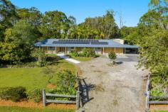 9 King Parrot Parade Gulmarrad NSW 2463 $980,000 Welcome to 9 King Parrot Parade, Gulmarrad! This lovely ranch style 4-bedroom, 2-bathroom house is the perfect family home, with all the comforts to make life a lot more enjoyable including ducted air-conditioning throughout the home plus a wood heater for those cooler months and solar power with battery storage to help with those energy bills. This solid home offers timber flooring throughout most rooms and raked ceilings with timber beams through the living and kitchen area for that warm rustic feel and sense of space. All four bedrooms are spacious and offer bay windows, built-in-robes and ceiling fans except the master which boasts a walk-through-robe and refurbished ensuite. There is a huge fully enclosed entertaining area that overlooks the large in-ground saltwater pool perfect for entertaining friends and family on those hot summer days. The property features a large land area of 4141 sqm, providing ample space for outdoor activities and entertaining. With a double garage plus huge carport and an 11x8 Colourbond shed with 2 additional carports attached, there is plenty of room for vehicles and storage. This fabulous property also includes so much more; 5.1 kws of solar panels & 9 kws of battery storage Large fully fenced and paved pool area Fully fenced yard great for kids and pets Refurbished modern 3-way bathroom with stone bench tops same for the ensuite Huge fully enclose entertaining area Established trees and gardens Freshly painted throughout the home The suburb of Gulmarrad is a fantastic lifestyle choice, with both a country and coastal feel as you are nestled between the riverside village of Maclean and the coastal havens of Brooms Head and Yamba. This property is perfect for families and retiree's as there is something for everyone and this is your opportunity to get into the market at a great price for what is on offer here.