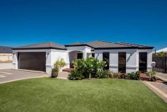 140 Glenfield Beach Drive Glenfield WA 6532 It's hard to know where to start with such an exceptional property. Everything in this home is finished to a very high standard and the layout, use of space and extras will delight you. If you expect the best, you may just have found it right here at 140 Glenfield Beach Drive. •2010 Built, double brick and Tile. •Ducted & Zone reverse cycle air. •Large master with walk-in robes, ensuite with double basins, larger shower and separate toilet. •Bedrooms 2,3,4 are all good size with triple robes and remote fans. •Study/ Nursery near main bedroom. •Hard wearing Bamboo flooring through most living areas. •Double garage with 2200 mm clearance and direct entry into the home. •Theatre with double doors. •Bright and appealing Kitchen with natural light, 1200 fridge recess, 900 De Longhi Oven, Cooktop and Dishwasher. •Dining area with half wall to main Living zone with beautiful Tile fire. •Very spacious Alfresco with built-in outdoor Kitchen and tiled floors. And now to the outside! •Driveways on both sides with room for the Caravan, Boat and access to the back shed. •Concrete hard stand on front verge. •Timber deck, fish pond and synthetic lawn and established gardens out front. •4m side access with locking gate. • Good-sized powered shed with extra high door. •Kids cubby. •Outdoor 3rd toilet and shower for after the beach. •20 Solar Panels. •Paw paws, Figs, Mandarin, Passionfruit. •Chook house & Garden shed. So much to take in here and all just 12 minutes North of Geraldton and just a short stroll to the very popular Glennies Beach.