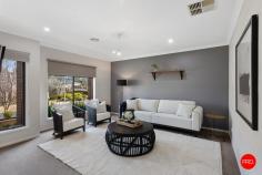 6 Kadina Court Strathfieldsaye VIC 3551 $750,000 - $810,000 Peacefully situated in a small boutique estate, within 5 mins walk to schools, shops and sporting fields is this quality Dennis Family build is full of extra's. This property has been meticulously cared for, it presents brand new and backs onto a treed reserve within a quiet neighbourhood with limited surrounding development. The home delivers an idyllic blend of easy low maintenance living and features 4 different living zones. The beautiful Hamptons-style kitchen is packed full of extras with an extra-long island bench making meal preparation easy. 20mm stone benchtops, 900mm high-quality stainless-steel oven and gas cooktop, walk-in pantry and feature pendant lighting for an extra hit of style and ambience to this space. Complementing the Hamptons style lighting are the feature plantation shutters tying the whole look together. Step through the second living area to the third living which then opens up to the undercover decked alfresco area. This alfresco also has a handy entrance to the main bedroom which will be perfect for the parents to enjoy on a balmy night before slipping off to bed. The backyard has been impressively landscaped and offers an irrigation system to keep the garden lush and hydrated. There's a huge amount of grassed area's as well perfect for the kids to run around on and play. Bedroom accommodation comprises a stunning master suite complete with a big walk-in robe and an ensuite with dual basins and a slightly bigger shower. While the remaining three sizable robed bedrooms share a stylish family bathroom with a separate toilet. The fourth living area is located in the accommodation wing and is currently being used as a study/office but could also be set up as a children's living/play zone. More inclusions to mention: The entire home is temperature-controlled with ducted heating and cooling throughout plus added ceiling fans in the bedrooms. There's a full-sized laundry with a walk-in linen cupboard, an extra wide double lockup remote-controlled garage with internal access and paved side access to get your trailer or caravan off the street. Situated in the highly sought-after Strathfieldsaye, you will be a stone's throw from both primary schools, supermarkets and medical facilities, which is within a 700-metre walk.
