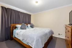 2/12 Carlyle Court BOULDER WA 6432 $285,000 This low maintenance unit is situated in a quiet cul-de-sac, with a single carport and has been well maintained. Consisting of 3 good size bedrooms, semi ensuite bathroom with bath and separate shower. Mains gas for instant HWS and gas heating. Well appointed kitchen with wall oven and great storage. Patio perfect to enjoy your morning coffee, and maintainable yard space. This property is currently leased until 16th October 2023 at $500 per week. • Brick and Iron Unit • 3 Bedrooms • Semi Ensuite Bathroom • Separate Toilet • Well Appointed Kitchen • Open Plan living/dining • Single Carport • Natural Gas • Ducted AC • Gas Heating • Gas HWS • No common walls • 278m2 Block Size
