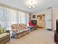 34 Janlyn Road VISTA SA 5091 $680,000 - $710,000 Situated next to a nature reserve on a generous allotment of 760m2, this family home has been lovingly cared for and well maintained by the owners for the past 45+ years. Only a short walk to St Agnes Primary School and zoned to Tea Tree Gully Primary and Banksia Park International High School. For convenience St Agnes Shopping Centre and Tea Tree Plaza shopping centre are only a short drive. Nearby is Anstey Hill Recreation Park with walking tracks to explore and within easy walking distance to public transport. Upon entrance to this solid brick home, you are welcomed by the lounge room with wall of windows allowing in natural light and keep cosy with the gas wall heater. Dining room with glass sliding doors welcomes you out to the paved undercover entertaining area. Elevated views over the back yard which includes separate air-conditioned rumpus room, garden shed, rainwater tank and lawns for the children to play on. Single car carport with off street parking for more vehicles. Well-appointed kitchen with walk-in pantry, electric oven and cooktop, dual sink and breakfast bar to family room with tiled floors and views to rear yard via glass sliding doors. Accommodation is provided by a generous master bedroom complete with built-in wardrobe and ceiling fan along with two additional well-proportioned bedrooms, both with built-in wardrobes. The family bathroom with separate bath and shower is complimented by a dedicated laundry with built-in storage space & separate toilet. Perfect opportunity to secure a well maintained one owner property in a sought after North Eastern suburb. Features include : • Three bedroom solid brick home • Well-appointed kitchen • Spacious lounge room with gas heater • Separate dining & family room • Bathroom with separate shower & bath • Paved undercover entertaining area • Exterior air-conditioned Rumpus room • Large rear yard with garden shed & rainwater tank