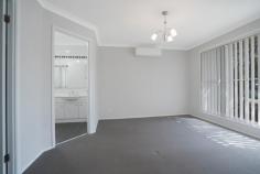 7 Watson St Bellbird NSW 2325 $600,000 - $620,000 – A lovely spacious home tiled throughout with carpet in the bedrooms – Four bedrooms all with built in wardrobes – Large main bedroom with walk in robe and ensuite – Open kitchen, with dishwasher and good cupboard space – Two separate living areas and dining space – Spacious main bathroom with separate bath and shower – Internal access from double garage and separate laundry – Freshly painted interior in a modern but classic colour scheme – Fully fenced low maintenance courtyard – This is an ideal downsizer with all the space inside and minimal lawns to mow! – Private & quiet location and only a short drive from the centre of Cessnock and the vineyards