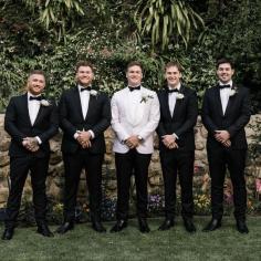  At Lamilago Bespoke Tailor, we specialize in creating impeccably tailored groomsmen suits that exude elegance and individuality. Our skilled craftsmen work closely with you to design and tailor suits that perfectly fit your vision and style, ensuring that your wedding party looks their absolute best on your special day https://lamilago.com/pages/bespoke-weddings-suits 