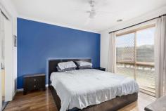26 Bushlark Drive Carrum Downs VIC 3201 $670,000 - $737,000 Awash with natural light and ready to be enjoyed, this spacious four bedroom home showcases an exciting upsizing opportunity for growing families in a peaceful residential enclave beside Jacana Playground. Positioned on an easy-care 493m2 (approx) allotment with a lovely lawn for kids to play complete with built-in swings, the residence features two well-sized living areas and an interconnected dining room with woodgrain flooring and light tones to infuse your own style and decor. A full-sized family kitchen in the heart of the home is fitted with a breakfast bar, gas cooktop and stainless-steel oven and dishwasher, while glass doors off the family room invite you out to an expansive alfresco patio beneath a high-pitched pergola. Thoughtfully considered family zoning puts the three junior bedrooms with built-in robes and a full family bathroom at the rear of the single-level residence, affording parents peace and privacy in the master bedroom with a walk-in robe and ensuite. A short drive to Aldercourt Primary School, Carrum Downs Secondary College and Carrum Downs Regional Shopping Centre, the property includes ducted heating, reverse-cycle airconditioning, a double garage and exciting scope to update.