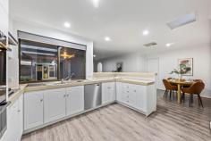 14 Crouchen Court Wynn Vale SA 5127 $799,000-$849,000 Andrew Farnworth and Harris Real Estate present a home that captivates you with its charm and prepare to be captivated by the family-friendly feel of 14 Crouchen Court, Wynn Vale. This immaculate residence spread across 714sqm is a testament to comfort and style, offering a superb living environment for you and your loved ones. Upon arrival, a front double-width driveway welcomes you, leading into a convenient carport with an automatic roller door. Landscaped front gardens not only enhance the street appeal but create an inviting entrance. A front security door and stained glass windows add an extra touch of elegance to the home. Inside, you'll find a property that leaves nothing to be desired. New floating floors, carpet and fresh paint throughout create a clean and contemporary backdrop for your lifestyle. LED downlights enhance the ambiance, ensuring a well-lit and welcoming atmosphere. The home's design incorporates a formal lounge and dining room fitted with evaporative air conditioning, keeping you cool and comfortable during the warmer months. The heart of the home is the kitchen, featuring stainless steel gas cooktop, oven, range hood, dishwasher, a walk-in pantry, double sink, and a convenient Puratap. The kitchen overlooks the meals and family room, creating a seamless living space. The master bedroom, positioned at the front of the home, is a true retreat. It boasts an LED ceiling fan, a walk-in robe, an ensuite, and a parents' retreat, which could also serve as an ideal nursery. Bedrooms 2, 3, and 4 are generously sized and equipped with LED ceiling fans and built-in robes. The bedrooms are conveniently separated by a bathroom, which features an updated shower frame, heat lamps, and a separate toilet, ensuring busy mornings run smoothly. The laundry provides ample storage space, catering to the needs of a growing family. The outdoor area is a true delight, featuring an undercover entertaining area and a second patio space with shade cloth, perfect for enjoying warm summer nights. The undeniable "wow factor" is the enormous external rumpus, ideal for entertaining or accommodating extended family members. It's complete with reverse cycle A/C for comfort. Additional features that enhance your living experience include; - Bosch Highflow Instant gas hot water system with temperature controls. - Fully landscaped gardens throughout. - Alarm system for your peace of mind. - Gas plugs in the living areas for a heater. - Second driveway ideal for a caravan or additonal vehicles. - Workshop space with concrete flooring, lights and power. Wynn Vale is a highly sought-after suburb that provides a family-friendly lifestyle with access to public and private schools, shops, cafes, Wynn Vale Dam and public transport. With beautiful parks, easy access to major roadways taking you to Adelaide CBD within 25 minutes, and an established community, this area offers a convenient and vibrant place to call home.
