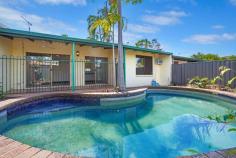 2/12 Gotham Street Leanyer NT 0812 $298,000 Set back from the street within a small complex of six, this neat two-bedroom unit offers low maintenance living in a convenient location, just a short walk from Hibiscus Shopping Centre and Hibiscus Tavern. Perfectly functional as is, the unit could provide the potential to add value with some updates, while making the most of its great outdoor space and inground pool. • Peaceful location within boutique complex (which is pet-friendly with Body Corp approval) • Effortless, low maintenance living perfect for couples, downsizers and first home buyers • Neat, comfortable layout provides potential to add value with updates • Open-plan living opens out to covered verandah at rear • Private courtyard features great-sized pool and minimal maintenance • Kitchen features electric stove, ample storage and breakfast bar • Larger master offers built-in robe and views over pool and courtyard • Second bedroom also features built-in robe • Smart central bathroom with walk-in shower and integrated laundry • Single carport at front with covered access to interior • While it may be in need of a little love, this unit would be perfect for buyers looking to carry out a few updates, to then live in as their first home, to downsize into, or to rent out. As is, the unit delivers low maintenance living within an effortless layout, which is centred around a bright open-plan living area. Overlooked by a neat kitchen, this space flows out easily to a covered verandah through two sets of sliding glass doors. Given its size, the courtyard still offers up a good-sized pool, framed by full fencing for perfect privacy. As you would expect, there is very little maintenance to worry about out here, but the space could easily be enhanced by some greenery. In terms of sleep space, both bedrooms feel generous in size, with built-in robes to each. A smart bathroom with walk-in shower and integrated laundry is handily located between the bedrooms. Completing the unit is a single carport at the front. As for location, you can walk to Leanyer's preschool and primary school, as well as nearby parks and the local shops and tavern. It's also just a short drive to Casuarina Square, the university, the hospital and Casuarina's spectacular coastline..