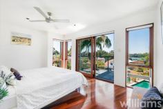 41 Broughton St Drummoyne NSW 2047 Beyond the elegant and leafy exterior of this architect designed residence is a stunning family home with breathtaking city skyline and water views. Nestled on a wide and peaceful street in Drummoyne, this duplex property unfolds over three expansive levels, providing an incredibly versatile layout with multiple living areas and four generously proportioned bedrooms. Featuring thoughtful, high quality design elements such as a C-Bus lighting system, custom cabinetry, and three car auto entry garage, the home exudes style and exacting standards throughout. Transition effortlessly to the outdoors via the upper-level balconies that soak up the incredible vista or enjoy relaxed social occasions in the expansive garden with deep in-ground swimming pool. Ideally located, only 350m to the Bay Run, 450m to Lyons Rd, 650m to St Marks primary school. • Outstanding four-bedroom family home in a prized Drummoyne address • Gorgeous uninterrupted water and city views (including the Harbour Bridge); dazzling both day and night • Sun-drenched upper-level featuring large living space, entertainer's balcony, views • Modern gas kitchen with integrated appliances, stone benchtops, ample storage • Huge master suite including balcony, extensive views, modern ensuite, walk-in robe • Three spacious bedrooms on 2nd level, all with built in storage. Guest bathroom • Expansive lower-level includes living space, workshop, storage space, and laundry • Flow through to landscaped garden with level lawn and deep, in-ground pool • Rear laneway access to triple auto lock-up garage. Private access to property