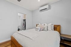 13B Hawkes Place Cable Beach WA 6726 $499,000 Tucked away in a quiet cul-de-sac in a sought-after Cable Beach location, this beautifully crafted 3 bed, 2 bath home delivers on every front. Freshly renovated and feature-packed, it's everything you're looking for in a home and more. From the front, the manicured front hedge offers the perfect amount of privacy, while the mature towering palms and manicured garden beds really catch the eye. The carport provides parking for a vehicle, plus plenty of additional stone parking available. Light and bright, with new flooring throughout, the spacious and stylish interior boasts expansive open-plan living and dining areas with feature stainless steel ceiling fans, modern downlights and plenty of natural light flowing through. The beautiful, open L-shaped kitchen is sure to impress boasting stainless steel oven and rangehood, built-in pantry, feature tiled splashbacks, large fridge recess, overhead and underbench cupboards and plenty of bench space. Other key features include the separate laundry with rear access, modern downlights, stainless steel ceiling fans, window blinds, security screens and a separate lock-up storeroom for additional storage options. The rear bedroom zone offers two big bedrooms, both with built-in robes and air-con around the central main bathroom. The separate front Master offers peace and privacy and comes complete with large walk-through wardrobe and private ensuite. Offering wonderful living spaces inside and out, wrap-around verandas offer year-round protection from the elements and multiple entertaining spaces that allow you to chase the sun and the breezes. The large, grassed area is the perfect play space for the kids and pets, with more than enough room to sink a pool. Located close to the Boulevard Shopping Centre, North Regional TAFE, local schools, amenities and just a few minutes from the beach, this modern, easy-care living is right here waiting for you!