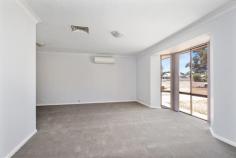 110 Ward Street LAMINGTON WA 6430 $415,000 Nestled in lovely Lamington, a short walk to North Kalgoorlie Primary School, and only a 2 minute drive to Hannans Boulevard, this property has great location for busy families. Consisting of 5 bedrooms, all good sized and 4 with built in robes. A semi ensuite bathroom connecting to the master bedroom, and a second toilet in the laundry. A large family lounge room is at the front of the home, with a spacious kitchen and dining area at the rear. Alfresco dining is popular this time of year, and can be enjoyed under the patio, complete with a built in bar! Enjoy a low maintenance yard, with space for a larger shed, or utilise the garden shed for your storage needs, plus lots of parking space for vehicles, caravan, trailers. With fresh interior paint and brand new carpets to enjoy, this home has been well maintained and is ready for a new family to unpack and enjoy! • Brick and Tile Home • 5 Bedrooms • Semi Ensuite Bathroom • 2nd Toilet • Spacious Loungeroom with Reverse Cycle Heating/cooling • Large Kitchen with great storage • 1x Carport with lots of additional parking • Low Maintenance Yard • Garden Shed • Large Patio with Bar • Great Location – close to schools, shopping • Ducted Air Conditioning • 683m2 Block size • Council Rates $2628.59 p/a