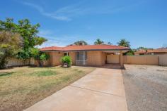 110 Ward Street LAMINGTON WA 6430 $415,000 Nestled in lovely Lamington, a short walk to North Kalgoorlie Primary School, and only a 2 minute drive to Hannans Boulevard, this property has great location for busy families. Consisting of 5 bedrooms, all good sized and 4 with built in robes. A semi ensuite bathroom connecting to the master bedroom, and a second toilet in the laundry. A large family lounge room is at the front of the home, with a spacious kitchen and dining area at the rear. Alfresco dining is popular this time of year, and can be enjoyed under the patio, complete with a built in bar! Enjoy a low maintenance yard, with space for a larger shed, or utilise the garden shed for your storage needs, plus lots of parking space for vehicles, caravan, trailers. With fresh interior paint and brand new carpets to enjoy, this home has been well maintained and is ready for a new family to unpack and enjoy! • Brick and Tile Home • 5 Bedrooms • Semi Ensuite Bathroom • 2nd Toilet • Spacious Loungeroom with Reverse Cycle Heating/cooling • Large Kitchen with great storage • 1x Carport with lots of additional parking • Low Maintenance Yard • Garden Shed • Large Patio with Bar • Great Location – close to schools, shopping • Ducted Air Conditioning • 683m2 Block size • Council Rates $2628.59 p/a
