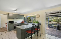5 Camaroo Cl Casino NSW 2470 $695,000 Superbly located in a quiet cul-de-sac at popular Gay's Hill Estate, this affordable well maintained brick & tile family home on a whopping 1,000 sqm allotment, has plenty on offer with multiple living areas, air-conditioned, expansive paved entertaining area, truly a space for everyone to enjoy many family gatherings. Other property features include: 3 good sized bedrooms plus office, all with BIR's, main features air-con Chef's delight kitchen with plenty of storage and bench space, electric SS stove, dishwasher and a pantry, room for 2 fridges and adjoining meals area complimented with air-conditioning Comfortable L shape lounge room featuring bamboo flooring Renovated bathroom featuring large walk in shower, separate toilet Ample storage throughout with large linen cupboards and good sized laundry Tranquil, fully fenced yard with mature lawn, established easy care gardens and shade trees Auto oversized single lock up garage has a 2nd toilet with internal access, side access to a double carport for a caravan and car Solar panels installed to beat the raising power bills