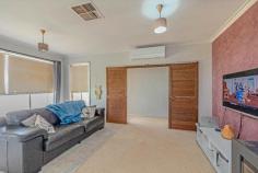 235 Commercial Street Merbein VIC 3505 $299,000 - $328,000 Quietly tucked away within a corner of Merbein is this neat and tidy family home on a generous 1026m2 allotment (approx.) Comprising of 3 bedrooms all with built in robes, a spacious family bathroom complete with bath and stand over shower, separate toilet and laundry. Practical living is provided in the home, starting at the functional layout of the kitchen which offers gas cooking, ample cupboard space for storage and an abundance of natural sunlight all set overlooking the dining are following on to the lounge area. Outside has the space to do as you please with a secure backyard, undercover outdoor entertaining area, large garden shed to lock your belongings away and a 3 car undercover bay - all fitted with garage doors and can be accessed via Comb Street. Additional features include; wood fire heating, split system heating and cooling as well as evaporative cooling for year round comfort. Located only minutes from Merbein P10 College, shops and amenities and a current rental appraisal of $350 per week, be sure to inspect for yourself.