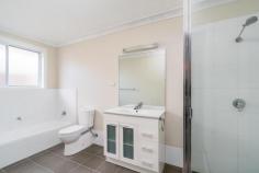 Unit 2/10A Second St Cessnock NSW 2325 $480,000 – Fantastic brick and tile unit located in the heart of Cessnock – Modern kitchen with gas cooktop, electric oven and dishwasher – Open plan living room with A/C, ceiling fan and gas heating option that opens to the courtyard – Two generous bedrooms both with ceiling fans and built in robes – Clean and tidy bathroom with separate shower and bath, access to the bathroom from the main bedroom – Second toilet off the hallway – Single garage with electric roller door that contains the laundry – Low maintenance courtyard with covered alfresco space – Currently leased to a dream tenant until May 2024 – Fantastic downsizer, first home or investment opportunity with rental potential at $450/week