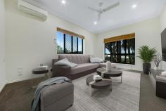 54 Golf View Drive Boyne Island QLD 4680 $940,000 Welcome to your dream home! This stunning 4-bedroom, 2-bathroom house stands as the ideal family home, boasting not only a prime location in Boyne Island but also a wealth of desirable features. With two spacious living areas plus media room, a refreshing saltwater pool, double roller door garage, man cave and a convenient shed, this residence offers ample space and a unique blend of luxury and practicality. Step inside and be greeted by the air-conditioned modern tiled living spaces, perfect for relaxing or entertaining guests. Downstairs, you'll find the spacious living room and a versatile carpeted media room, offering plenty of options for relaxation and entertainment. Upstairs, the second carpeted living room opens up to a small balcony, providing views overlooking the golf course. With separate areas for leisure on both floors, there is plenty of room for the whole family. Inside, the house is filled with modern amenities and stylish finishes. The tiled kitchen features a convenient dishwasher, electric stove top and oven, a stylish splash back adding a pop of color, plenty of storage space and large area for the dining table. Additionally, the entire home is thoughtfully secured with full security screening. Additionally, the entire home is air conditioned throughout for optimal comfort. The carpeted bedrooms boast built-in robes, air conditioning, and ceiling fans for added comfort. The main bedroom exudes elegance with its stylish modern ensuite, featuring a luxurious spa bath, a separate shower with two shower heads, his and her sinks, and a separate toilet for added convenience. Another highlight of this property is the in ground saltwater pool, complete with a captivating water feature wall that adds a touch of tranquility to the outdoor space. Imagine lounging by the poolside, with a refreshing drink, and soaking up the sun. Additionally, for those who love outdoor cooking, there's a fantastic wood-fired pizza oven. There is a practical 2-bay roller door shed, offering ample storage space and convenient side access from the side of the home. There's also extra room available that could be a cozy man cave or adapted for any other preferred use. The fully fenced backyard provides a safe and secure area for children and pets to play, while the outdoor entertaining area, including a spacious patio, is ideal for hosting barbeques and gatherings. The yard is maintained with a fully installed sprinkler system to keep the grass beautiful and luscious. Situated in the sought-after Boyne Island area, this property is conveniently close to schools, shops, cafes and parks. Plus, approx 5-minute drive from the beautiful Tannum Sands beaches, making it perfect for families looking for a great location. And with the Boyne Island boat ramp nearby, it's an ideal spot for anyone who enjoys boating and water activities.