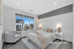 6 Serenade St Donnybrook VIC 3064 $590,000 - $620,000 This flexible, family friendly contemporary home is ideally situated to take maximum advantage of all the kinbrook Estate's impressive and inviting lifestyle assets - it's a property that promises success from immediate, short and long term perspectives. Elegant and an elevated entrance provide an appealing introduction to stylish spaces including living and dining areas that can be configured for formal and informal enjoyment, complemented by a kitchen equipped with tiled splash-backs, stone surfaces, an island bench and exceptional appliances. The look is elite, the quality is clear! A main bedroom with a walk-in robe and a superb fully tiled ensuite establishes a level of luxury that's matched by the character and comfort of 2 further bedrooms arranged around a central bathroom, also fully tiled, beautifully presented and impeccably appointed where a refined retreat adds extra allure and heating and cooling ensure complete comfort throughout. The backdrop's stylish simplicity and the garage's security further enhance an address that offers proximity to well planned community facilities and guarantees rewarding future growth.