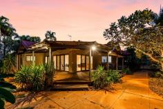 25 Kapang Drive Cable Beach WA 6726 $899,000 Tucked away in highly-desirable Sunset Park, this beautifully crafted 4 bed, 2 bath family home with two living areas, has space, style, features and flexibility all rolled into one. And the best part? It's ready to move in mid-January! Spread over an expansive 782sqm block, the home's standout features start from the front with established, reticulated tropical gardens, large double carport and rear storeroom with roller door entry. Designed with modern family living in mind, the over 194sqm of internal living space delivers spacious, modern living with flexibility to match. Light and bright, the tiled open-plan living and dining areas boast high ceilings, plenty of natural light and feature Timber French doors that open into a spacious separate living area/games room. At the heart of the home is the gorgeous open kitchen, complete with feature wood cabinetry, stainless steel chef's oven, tiled splashbacks, walk-in pantry and long breakfast bar. Other key features include big main bathroom, separate laundry, air-con, ceiling fans, modern downlights, window blinds and more. The home itself boasts 4 beautifully crafted bedrooms, all with built-in robes, air-con and ceiling fans, including the spacious Master suite complete with wood laminate flooring, walk-in robe, double-door access to a private deck and ensuite with feature stone vanity and spa. Seamlessly blending indoor/outdoor living, multiple doors open onto the expansive decked wrap-around verandah that offers year-round protection from the elements and entertaining space for any occasion. The low-maintenance reticulated gardens require minimal upkeep, while the established towering trees provide the perfect amount of peace and privacy. Set in a secure and stylish estate, surrounded by world-class resorts and just a few minutes walk from the cafes, bars and restaurants of Cable Beach, you'll be hard-pressed to find a better home and lifestyle package on the market. But, with so much to offer, you'll have to be quick to make this home your own.