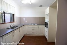 1/5 Randell Street Esperance WA 6450 $290,000 Get ready for a simpler life with this perfect strata unit for over 55’s located within a double-brick complex and positioned along the outer perimeter, offering street frontage. The lounge is equipped with air conditioning and a gas bayonet for heating and Includes a dining nook for cozy meals. Features a beautiful modern kitchen with essential amenities. including wall oven and microwave recess, whilst ample storage cupboards ensure organized and clutter-free space. Includes a filtered water tap direct to kitchen sink. Updated floor coverings enhance the aesthetic appeal and functionality of this unit and include vinyl strip flooring which offers durability and easy maintenance. while carpet in the main bedroom provides warmth and comfort. Semi-enclosed rear patio offers a private outdoor area for relaxation and there is even a small garden shed for storage. Single carport provides for one vehicle.