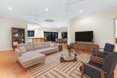 25 Kapang Drive Cable Beach WA 6726 $899,000 Tucked away in highly-desirable Sunset Park, this beautifully crafted 4 bed, 2 bath family home with two living areas, has space, style, features and flexibility all rolled into one. And the best part? It's ready to move in mid-January! Spread over an expansive 782sqm block, the home's standout features start from the front with established, reticulated tropical gardens, large double carport and rear storeroom with roller door entry. Designed with modern family living in mind, the over 194sqm of internal living space delivers spacious, modern living with flexibility to match. Light and bright, the tiled open-plan living and dining areas boast high ceilings, plenty of natural light and feature Timber French doors that open into a spacious separate living area/games room. At the heart of the home is the gorgeous open kitchen, complete with feature wood cabinetry, stainless steel chef's oven, tiled splashbacks, walk-in pantry and long breakfast bar. Other key features include big main bathroom, separate laundry, air-con, ceiling fans, modern downlights, window blinds and more. The home itself boasts 4 beautifully crafted bedrooms, all with built-in robes, air-con and ceiling fans, including the spacious Master suite complete with wood laminate flooring, walk-in robe, double-door access to a private deck and ensuite with feature stone vanity and spa. Seamlessly blending indoor/outdoor living, multiple doors open onto the expansive decked wrap-around verandah that offers year-round protection from the elements and entertaining space for any occasion. The low-maintenance reticulated gardens require minimal upkeep, while the established towering trees provide the perfect amount of peace and privacy. Set in a secure and stylish estate, surrounded by world-class resorts and just a few minutes walk from the cafes, bars and restaurants of Cable Beach, you'll be hard-pressed to find a better home and lifestyle package on the market. But, with so much to offer, you'll have to be quick to make this home your own.