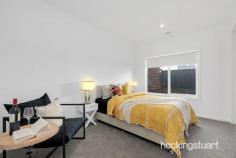 1 Illawarra Wy Wollert VIC 3750 $700,000 - $750,000 Situated within close proximity to local schools, shops and parks is this brand-new home. Truly a perfect opportunity for the family to move right in & enjoy the years to come. Built with high specs and attention to detail, this is a true masterpiece in the heart of Wollert! This beautiful home features: - Master Bedroom with full en-suite and & WIR - Other additional bedrooms all with built-in robes - Upgraded laundry - Large living zone - Sparkling main bathroom - Remote control double garage - Heating and cooling - Down lights throughout - Dishwasher - High quality fixtures and fittings throughout - High ceilings - Quality Windows furnishings - Fully landscaped, turnkey - Exposed aggregate concrete driveway