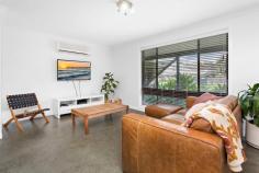 48 Meehan Drive Kiama Downs NSW 2533 $1,050,000 - $1,150,000 Presenting a fantastic opportunity to break into the local market, this single-level family home occupies a desirable locale with great proximity to local amenities. Being only a 4-minute drive to Jones Beach, this home is friendly to many living situations, including but not limited to first-home buyers, downsizers, holidayers or those looking to expand their investment portfolio. The property features a modern kitchen, office, two bathrooms, lounge and family room, an undercover entertainment area and a double garage. Accommodation features three bedrooms, with the master and third bedroom hosting an ensuite and the second bedroom complete with a BIW. A section of the double garage has recently been converted to a temporary home office or bedroom and currently has space for one vehicle. Being one of few properties in Kiama Downs that does not back onto neighbouring homes, the level backyard is surrounded by well-established trees and offers a sense of privacy and space, perfect for spending quality time with family and friends.