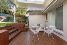 23 Golfers Parade Kiama Downs NSW 2533 $1,600,000 - $1,700,000 Complete with charm, sweeping views of the ocean, river and golf course and an irreplaceable northern aspect. The enviable lifestyle on offer in this quaint family pocket in Kiama Downs is abundant and sure to entice many. From its elevated position, the home enjoys a plethora of natural light, especially from the sprawling balcony at the front of the property, offering a fantastic seating area to both start and finish your days. A major benefit for growing families in this location is the comfort of minimal traffic and a pleasant neighbourhood, all providing peace of mind for when the kids are out and about. For golf enthusiasts, indulge in the luxury of having the golf course only a two-minute walk away, the perfect distance for you and your caddy. The home comprises an open living and dining area, an oversized kitchen with plenty of bench space to cater for friends and family, a two-car garage, European laundry and an interchangeable home office/media room. Outside you will find a spacious and private undercover alfresco with versatile yard space and established greenery. Accommodation includes three bedrooms on the upper level. All are appointed with fans and built-in wardrobes, with the master bedroom enjoying amazing views of Minnamurra River. Downstairs is the fourth bedroom, complete with a walk-in wardrobe and ensuite. Further accentuating the offerings of this property, the proximity to local amenities offers great convenience. Walk a short 850m (approx) to Jones Beach, on your trip home stop by the shopping strip on Johnson Street that is home to local cafes, a grocer, pharmacist, gym, bottle shop and more.