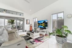 116/34 Ardrossan Road Caboolture QLD 4510 $899,000 Welcome to this lovely architecturally designed home, spanning approximately 224m² with three bedrooms, including walk-in robes, two and a half bathrooms, and a double car remote control garage. Conveniently located in arguably the best corner of this fantastic Halcyon Glades resort style community. Approximately 50 meters away from the modern recreational facilities (includes gym, heated pool, spa, cinema, clubhouse, library, tennis, gardening, men’s shed and much more). This beautifully maintained residence offers a peaceful and secure living environment with a state-of-the-art integrated phone, front gate, and intercom system. The house features 2550mm high ceilings throughout, paired with LED downlights in living areas and bedrooms, creating a bright and inviting atmosphere. Ceramic tiles line the porch, patios, entry, kitchen, living areas, laundry, bathrooms, and WC, ensuring both durability and style, while carpet provides comfort in other spaces. This home combines modern amenities with meticulous attention to detail, offering a comfortable and stylish retreat for its residents. Situated in an open plan living area, The kitchen features a coloured glass splashback that adds a touch of sophistication, complementing its elegant stone benchtops with a waterfall edge. High-end stainless-steel appliances, including an oven, electric cooktop, dishwasher and microwave, enhance the cooking experience, while an externally vented rangehood ensures a fresh cooking environment. • 3 bedrooms with WIR’s, 2 and a half bathrooms with full height tiling, polished mirrors, double towel rails, double and single semi-recessed basin. • Zone ducted air-conditioning, with ceilings fans to main bedroom, 2nd bedroom, living room and dining room. • Key lockable windows and external sliding glass doors with insect screens. • Electric 160 litre hot water system. • External walls clad with acoustically and thermally rated CSR Hebel. • Energy saving solar electrical system • Double-car garage with internal access • Low-maintenance gardens • Architecturally designed landscaped gardens, lawns and streetscape. This home is energy efficient and located in a gated community with various amenities and a strong sense of community spirit. Do not miss the opportunity to make this home yours.