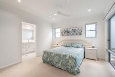 116/34 Ardrossan Road Caboolture QLD 4510 $899,000 Welcome to this lovely architecturally designed home, spanning approximately 224m² with three bedrooms, including walk-in robes, two and a half bathrooms, and a double car remote control garage. Conveniently located in arguably the best corner of this fantastic Halcyon Glades resort style community. Approximately 50 meters away from the modern recreational facilities (includes gym, heated pool, spa, cinema, clubhouse, library, tennis, gardening, men’s shed and much more). This beautifully maintained residence offers a peaceful and secure living environment with a state-of-the-art integrated phone, front gate, and intercom system. The house features 2550mm high ceilings throughout, paired with LED downlights in living areas and bedrooms, creating a bright and inviting atmosphere. Ceramic tiles line the porch, patios, entry, kitchen, living areas, laundry, bathrooms, and WC, ensuring both durability and style, while carpet provides comfort in other spaces. This home combines modern amenities with meticulous attention to detail, offering a comfortable and stylish retreat for its residents. Situated in an open plan living area, The kitchen features a coloured glass splashback that adds a touch of sophistication, complementing its elegant stone benchtops with a waterfall edge. High-end stainless-steel appliances, including an oven, electric cooktop, dishwasher and microwave, enhance the cooking experience, while an externally vented rangehood ensures a fresh cooking environment. • 3 bedrooms with WIR’s, 2 and a half bathrooms with full height tiling, polished mirrors, double towel rails, double and single semi-recessed basin. • Zone ducted air-conditioning, with ceilings fans to main bedroom, 2nd bedroom, living room and dining room. • Key lockable windows and external sliding glass doors with insect screens. • Electric 160 litre hot water system. • External walls clad with acoustically and thermally rated CSR Hebel. • Energy saving solar electrical system • Double-car garage with internal access • Low-maintenance gardens • Architecturally designed landscaped gardens, lawns and streetscape. This home is energy efficient and located in a gated community with various amenities and a strong sense of community spirit. Do not miss the opportunity to make this home yours.