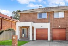 4/17 Ramona Street Quakers Hill NSW 2763 This fantastic townhouse offers an easy, low maintenance lifestyle and comes with outstanding features and inclusions. 4 spacious bedrooms upstairs Master with built-in robes, ensuite Stunning kitchen with stainless steel appliances, gas cook-top, dishwasher Meals/dining area off the kitchen Undercover entertainment area perfect for afternoon BBQs Easy to maintain private yard Tiles throughout the living area Floor boards to all bedrooms and stairs Garage with auto door Ducted air conditioning throughout Great opportunity for the first home owner or investor. Conveniently situated only a short stroll from Quakers Hill Train Station, local schools.