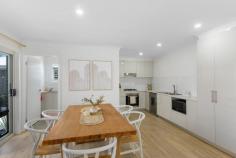 58A Byamee Street Dapto NSW 2530 $750,000 - $800,000 Near new & quality built, this townhouse's stylish spaces and easy low maintenance design are enhanced by its location to the local amenities. Style, light and quality features throughout this beautifully presented complex of only 2 townhouses. Great for owner occupiers or a low-care investment, this peaceful neighbourhood is within an easy stroll to the Dapto CBD, shopping centre, parks, schools transport all close by. Bright and airy open plan design that leads easily to the outdoors Polyurethane kitchen with dishwasher and quality appliances Main with ensuite and WIR, two bedrooms are each fitted with built-in wardrobes Deluxe main bathroom with separate toilet plus an extra downstairs WC Ducted air conditioning throughout Single remote controlled garage, off street parking Private entertaining courtyard, low maintenance lawns and gardens Situated moments from the Dapto CBD, schools, swimming pool, shops and transport Ideal first home or investment property