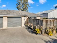 Unit 1/69A Rawson St Aberdare NSW 2325 $450,000 - $460,000 – Fantastic brick and tile duplex located in the heart of Aberdare – Modern kitchen with gas cooktop, electric oven and plenty of cupboard and bench space – Open plan carpeted living room with A/C, that opens to the sunny courtyard – Tiled dining space off the kitchen – Two generous bedrooms both with ceiling fans and built in robes – Clean and tidy bathroom with separate shower and bath, access to the bathroom from the main bedroom – Single garage with electric roller door that contains the laundry – Low maintenance living with courtyards to the front and back of the home – Currently leased to a dream tenant to the end of July 2024 – Fantastic downsizer, first home or investment opportunity with rental potential at $450/week