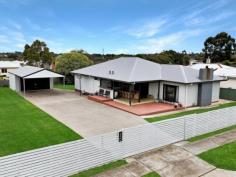 13-15 Hyland Street Hamilton VIC 3300 $579,000 Located between Schools and Lake Hamilton, close to shops, Golf Club, Hospital and CBD this neat as a pin family home boasting 4 bedrooms plus a study sits on a huge double block ready now to move in and enjoy all the mod cons of in town living Recently renovated and lovingly maintained the home offers great living for the whole family with vinyl plank floors throughout, concrete stumping and an amazing outdoor alfresco area Remote access gates on entry into a peaceful oasis with a concrete driveway all the way to an excellent shed and carport at rear of property The heart of the home is a massive Kitchen/Dining/Living/Reading Nook with split system air conditioner and standing wood heater plus ceiling fan with stacker sliding doors leading to impressive alfresco area The modern kitchen is a chefs delight with polished concrete benchtops, Tony Lambert cabinetry, dishwasher, pyrolytic oven, gas cooktop with ample storage and bench space The family bathroom is massive and offers separate bath, shower, vanity and separate toilet The master bedroom has a split system air conditioner, ceiling fan, built in robes and excellent ensuite Bedrooms 2, 3 & 4 all have built in robes and ceiling fans The separate study is large coming off the hallway well hidden behind sliding doors with ample storage & bench space The laundry also has ample storage which includes linen cupboard & bench space with outside access The undercover alfresco is another living area with remote access blinds all round, built in BBQ, rangehood, Timber bar & benches, ceiling fan plus a wrap around deck leading to the yard The shed is excellent with power on concrete, roller door and double carport attached ideal for boat or caravan The low maintenance secure yard is child/pet friendly with excellent fencing and gate leading to public playground Every family member will love this home and theres nothing left to do but move in and enjoy…….Dont miss this one!!!!!!!