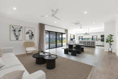 91 Tanami Drive Bilingurr WA 6725 $939,000 If you've been dreaming of building the ultimate luxury family home but don't want to wait for construction, here's one we prepared earlier. Built by Connolly Homes and never lived in, this stunning, brand-new family home redefines modern, luxury living in the Kimberley. And you'll soon discover why. Winner of the Master Builders WA Best Kimberley Country Home Builder award in 2023 and 2024, Connelly Homes has created a no-expense spared residence, delivering the highest quality of living throughout. From the Venetian render and feature splashback windows to the honed aggregate alfresco and custom cedar-look raked entryway, you'll notice superior, high-end finishes that you simply won't find anywhere else in Broome. It all starts from the front, with the home's stand out, eye-catching façade setting the standard for what is to come. Behind the electric gated entry, you'll find the large double carport with secure parking for two vehicles and plenty of additional driveway parking available. You enter the home via the beautiful raised concrete portico with feature render and stunning raked pine ceiling. Inside is nothing short of spectacular. The interior boasts spacious open-plan living and dining with feature wood flooring, high ceilings, and abundant natural light thanks to the feature splashback windows. At the heart of the home is the modern Chef's kitchen complete with huge scullery, stainless steel appliances (all under warranty), stone benchtops, feature hanging lights, soft-close drawers, near endless cupboards and drawers and a big island breakfast bar. With a meticulously well-thought-out floorplan, the entry drop zone with bench seating and study desk offers functionality, as does the laundry location, with access to the rear from the scullery and plenty of built in cabinetry. Every detail has been carefully considered in both of the stunning bathrooms, with the main bathroom boasting a hob-less shower, invisible drainage and a freestanding bath. The home itself boasts 4 big bedrooms, all with built-in robes and air-con, including the spacious and stylish Master suite, complete with walk-in his and hers robes, louvre windows and a massive private ensuite, carrying through the feature Venetian rendering and stylish tiling, offering built in shower shelving. Beautifully crafted inside and out, the honed aggerate alfresco with three ceiling fans, is purpose-built for entertaining, overlooking the expansive rear yard with plenty of lush green grass for the kids and pets to play. There's a stunning Mandi toilet with, a big lock-up workshop/shed for all your tools and toys, and more than enough room to sink a large pool if you desire. Located within walking distance to a number of local parks with fantastic playground equipment, and close to the new Broome North Primary School and Cable Beach, it's the vibrant, community style living you've been searching for in a truly stunning home.