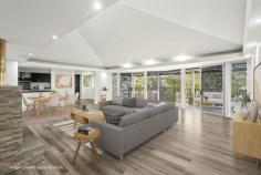 26 Koombala Grove Cordeaux Heights NSW 2526 $1,300,000 Built to make lasting memories, this 'happily ever after' family home will impress and inspire in equal measure. Providing a haven of comfort, this serene sanctuary features five generously proportioned bedrooms with built-in wardrobes, a tastefully renovated main bathroom with a strategically positioned skylight that allows natural light to shine through, a split-level entertaining area you'll gravitate to year-round and a bar that will surely be your go-to date night spot. The modern kitchen caters to culinary enthusiasts with its gas cooktop, ample bench space and a walk-in pantry where your organisational skills can truly shine. You'll need to see this property to appreciate its full potential with an impressive floor plan that maximises liveability, high ceilings, a cosy fireplace for added charm and warmth and a leafy outlook with escarpment views. Features - Tastefully renovated six bedroom family home plus a study - High ceilings, fireplace, leafy outlook, bar area - Main bedroom with balcony, ensuite with spa - Study to suit students or WFH professionals - Modern main bathroom with skylight feature, tub