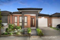 8 Westferry Ave Wollert VIC 3750 Discover convenient and quality living at one of the most sought-after location of Wollert. . This exquisite home features three bedrooms with built-in robes, including a master with an ensuite and WIR. The open-plan kitchen seamlessly connects to the living area, creating a welcoming space for family gatherings and entertaining friends. The property also includes a central bathroom, a well-equipped laundry, and a garage with internal access, ensuring ease and practicality. Additional highlights of this home include its high ceilings, which add to the sense of space and elegance, and stone bench tops , providing a touch of luxury. The home is equipped with ducted heating and evaporative cooling, ensuring comfort throughout the year. The kitchen is fitted with 900 mm stainless steel appliances, including a dishwasher, making meal preparation and cleanup a breeze. Located within close proximity to the Hume Freeway, schools, shops, and parklands, this home offers both comfort and accessibility for modern living. Located just 2 minutes walk away opening brand new coles, local shops and catholic private school. Don't miss out on this fantastic opportunity to own a piece of Wollert's finest real estate!