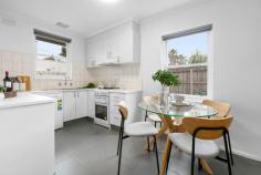 Unit 2/1A Simpsons Rd Box Hill VIC 3128 $650,000 - $700,000 Nestled in the coveted vicinity of Box Hill, this charming single-level villa unit offers an outstanding lifestyle opportunity for first home buyers, professionals, and downsizers alike. The generously proportioned living/dining room, bathed in northern sunlight, seamlessly connects to an updated kitchen. Two spacious double bedrooms with ample robes are complemented by a bright bathroom and powder room. As one of only four units on the block, the home is complete with practical features such as a dedicated laundry, private courtyard, and garage, enhancing its appeal for those seeking both comfort and investment potential. Enjoy the benefits of proximity to Box Hill's bustling amenities, including restaurants, markets, shopping, Box Hill TAFE, hospital, train, and tram services. Zoned for Box Hill High School.