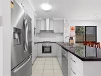 1/21 Sunita Drive ANDERGROVE QLD 4740 Welcome to 1/21 Sunita Drive, a beautifully designed two-story residence nestled in the heart of Andergrove. This stunning property boasts a perfect blend of style, comfort, and functionality. With minimal upkeep in a quiet, friendly neighbourhood. Don't miss out on this opportunity to secure this beautiful home in a sought-after location. Downstairs Featuring: - Featuring open plan kitchen, dining & living area tiled with ceiling fan & air-conditioning - Kitchen offers ample cupboard & bench space with stainless steel appliances - Fourth bedroom/study tiled with ceiling fan & air-conditioning - Tiled bathroom - Laundry - Undercover outdoor entertaining area Upstairs Featuring: - Master bedroom with vinyl floor planking, walk through robe to tiled ensuite, ceiling fan & air-conditioning - Two bedrooms with vinyl floor planking, built-in robe, ceiling fan & air-conditioning - Formal bathroom tiled with bathtub & separate toilet - Storage in hallway Outside Featuring: - Garden Shed - Rain water tank - Low maintenance, manicured lawns