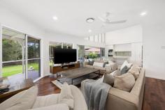 5 Firetail Court Tanawha QLD 4556 Nestled in one of Tanawha's most coveted neighbourhoods, 5 Firetail Court is a one-of-a-kind residence that combines a single level contemporary design with one of the flattest, quietest and most usable blocks in the area. This beautiful property caters perfectly to the needs of families, offering a seamless indoor-outdoor lifestyle in a tranquil setting with plenty of room for activities and expansion. Set on a beautifully landscaped block, the property features a level of ambience and tranquillity, away from all the noise which is highly desired but difficult to come by in the area. The fenced backyard ensures privacy for kids and pets alike while offering ample flat space for an extension to the home, tennis court, basketball court or shed. Perfectly designed for family living, this home provides ample space for entertainment and/or relaxation. Enjoy movie nights by the indoor double sided fireplace in the cosy living areas, host gatherings by the pool, or unwind in the generous living spaces. The expansive open-plan living and dining area flows seamlessly into the modern kitchen, equipped with high-end appliances, a generous island bench, and plenty of storage. The high raked ceilings, ducted air conditioning and ceiling fans throughout provide breezes year-round. The indoor flows beautifully with the outdoor entertaining, offering a stunning wrap-around deck that overlooks the pool and picturesque backyard. The luxurious master suite is a true retreat, boasting French doors that open onto the deck, a spacious walk-in robe, and a beautifully renovated ensuite featuring his and hers sinks and a large bath. Additional bedrooms are thoughtfully designed, each with built-in robes, ceiling fans and ample natural light. The convenience of nearby private schools, universities, shopping and dining precincts, ensures that you have everything you need just moments away, all while enjoying the peace and privacy of 4556 acreage living. The features of 5 Firetail Court include: Luxurious modern home on a spacious 4,277 m² block in serene Tanawha Inviting pool with a large outdoor entertaining area Ample flat space perfect for extensions to the home Open-plan living and dining featuring a cosy fireplace Modern kitchen with induction cooktop, ample storage, and entertainer's island Stunning raked ceilings with double-height windows in the kitchen area Luxurious master suite with deck access and stunning ensuite Three additional bedrooms with built-in robes Dedicated office space Electric gate and double lock-up garage for security and convenience Ample storage throughout the home Ducted air conditioning and ceiling fans in every room Close to prestigious schools, universities, and just minutes from beaches, shopping, and Maroochydore CBD This property offers a rare combination of space and serenity, all whilst enjoying the freedom of generous outdoor living, beautifully surrounded by nature.